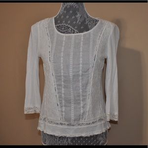 Lacey white shirt